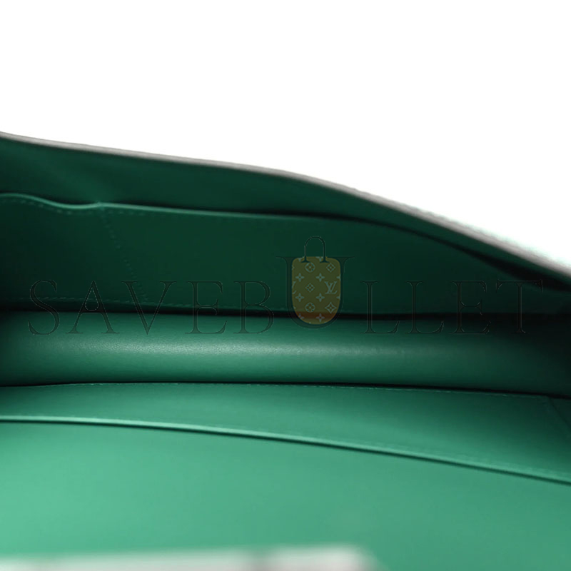 HERMES MASTER CONSTANCE ELAN EPSOM VERT VERTIGO PALLADIUM HARDWARE H085425CKU4 (26*16*6cm)